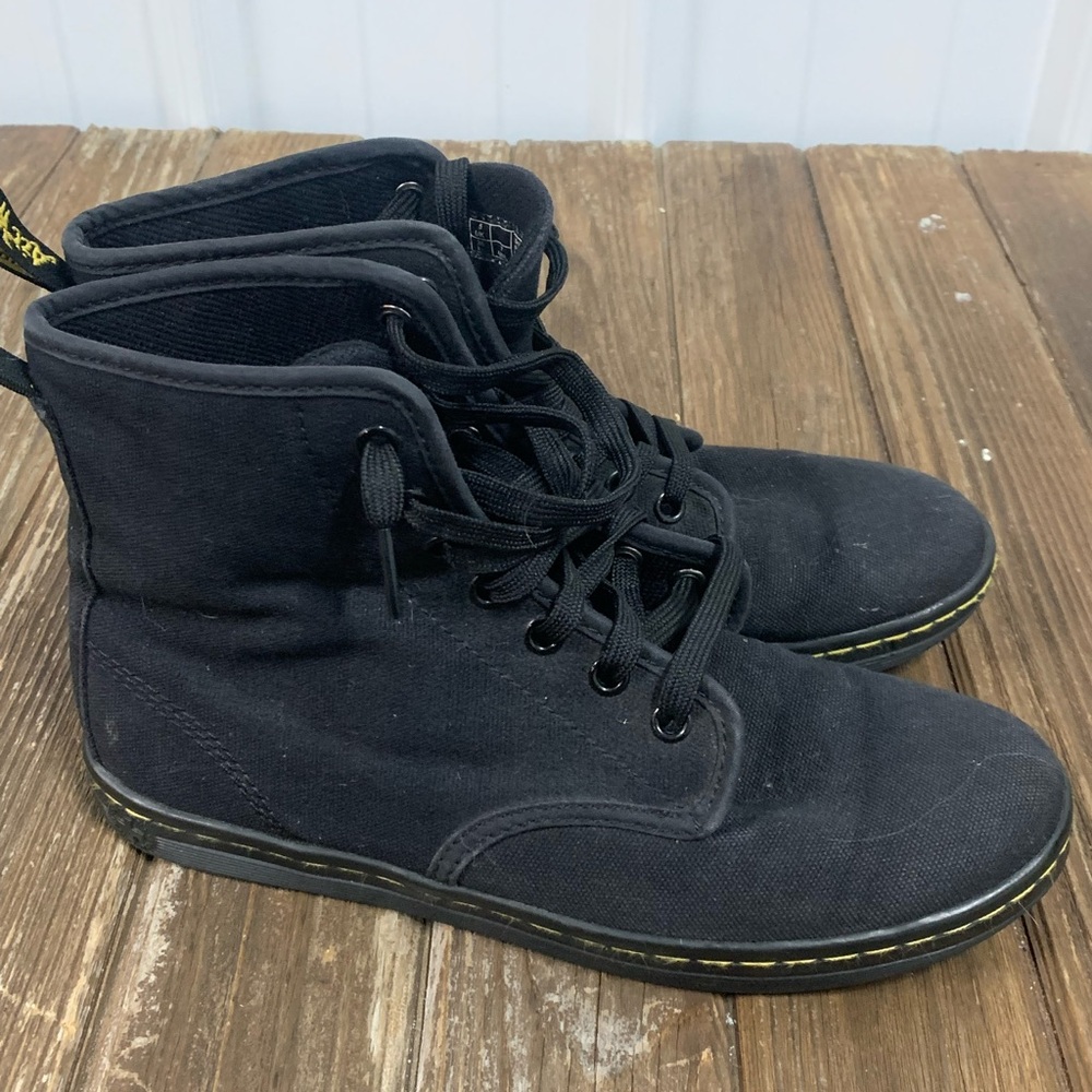 Dr. Martens Black Lace Up Boots